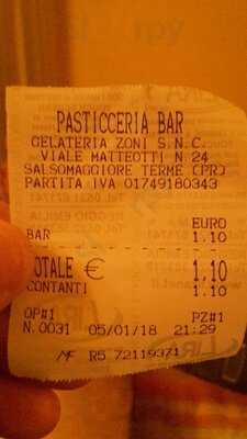 Bar Gelateria Zoni, Salsomaggiore Terme