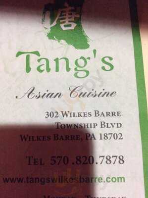 Tang Asian Cuisine