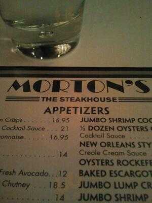 Morton's The Steakhouse, Houston