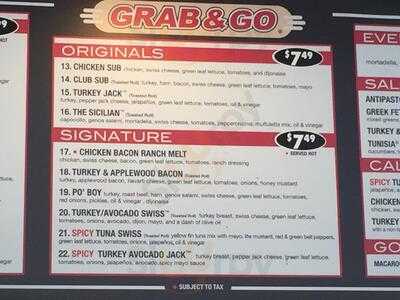 Grab and Go Subs, La Jolla