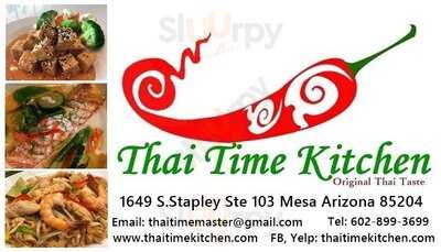 Thai Time Kitchen, Mesa