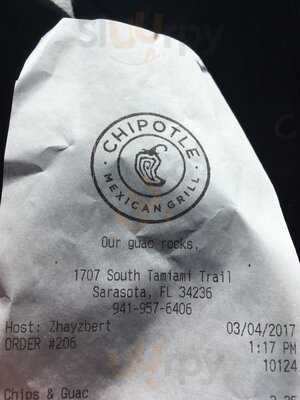 Chipotle Mexican Grill, Sarasota