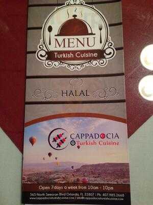 Cappadocia Turkish Cuisine, Orlando