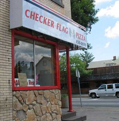 Checker Flag Pizza