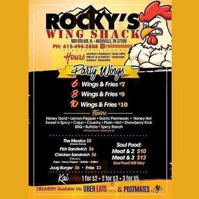 Rocky's Wing Shack, Nashville