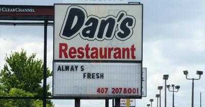 Dan's Restaurant, Orlando