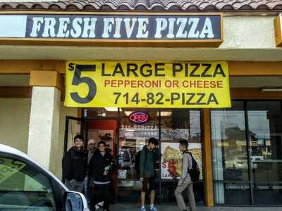 Fresh Five Pizza, Anaheim