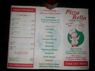 Pizza Bella, Baytown