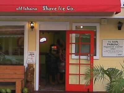 Old Lahaina Shave Ice