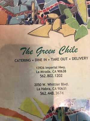 The green chile, La Habra