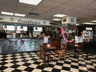 Casablanca Cafe proudly serving Starbucks, Fort Myers Beach