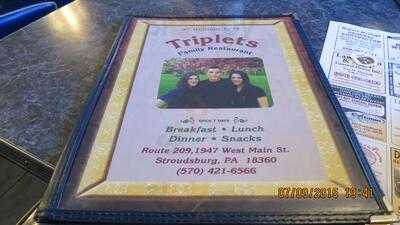 Triplets Diner, Stroudsburg