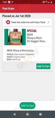 Papa Johns Pizza