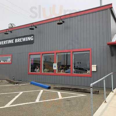 Overtime Brewing and restaurant, Fort Bragg