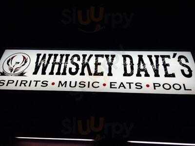 Whiskey Dave's menu