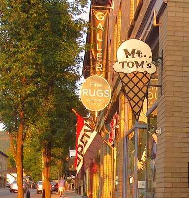 Mt. Tom's Homemade Ice Cream menu