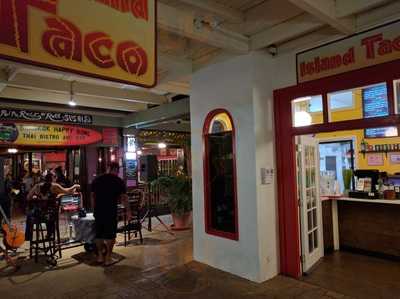Island Taco menu