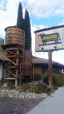 Lone Pine Smoke House menu