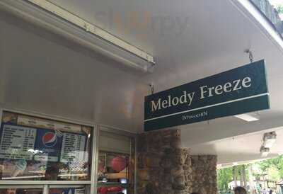 Melody Freeze Cafe menu