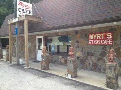 Myrt's Route 66 Cafe menu