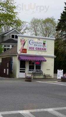 Captain Dusty's Ice Cream menu
