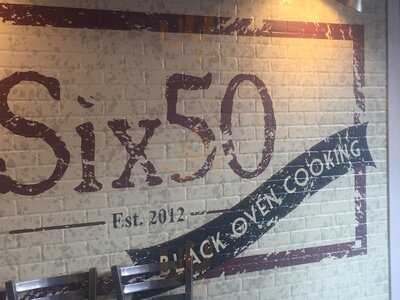 Six50 Black Oven Cooking menu