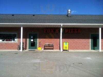 Fox's Pizza Den menu