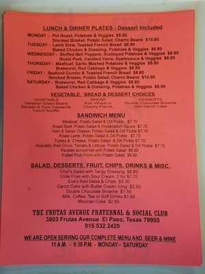 Frutas Avenue Fraternal & Social Club