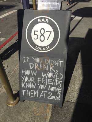 Bar 587, San Francisco