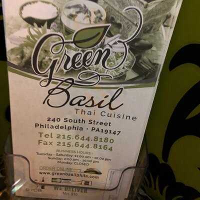 Green Basil Restaurant, Philadelphia