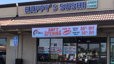 Happy's Sushi - Mira Mesa, San Diego