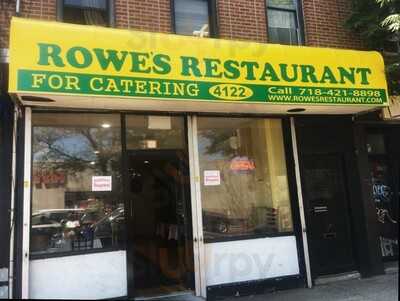 Rowe's Restaurant, Brooklyn