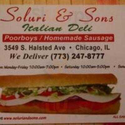 Soluri & Son Italian Deli, Chicago