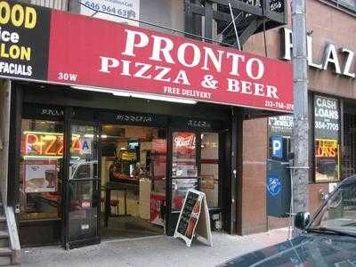 Pronto Pizza, New York City