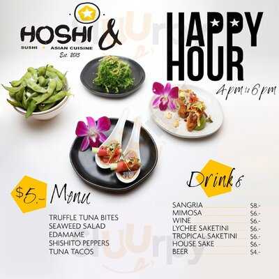 Hoshi and Sushi Asian Cuisine, Miami Beach