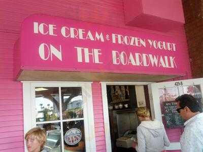 Ice Cream And Frozen Yogurt On The Boardwalk