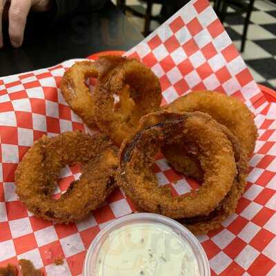 Flipping Out Burgers And Fries