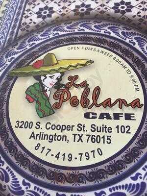 La Poblana Cafe, Arlington