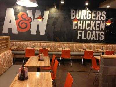 A & W Burgers Chicken Floats