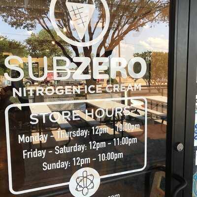 Subzero Nitrogen Ice Cream