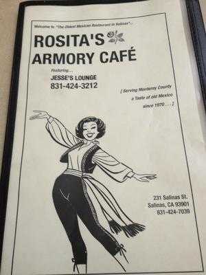 Rosita's Armory Cafe, Salinas