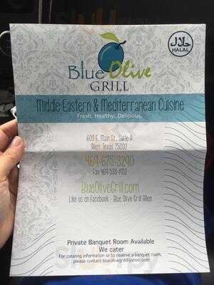 Blue Olive Grill, Allen