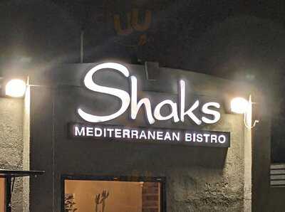 Shaks Mediterranean Bistro, Vista