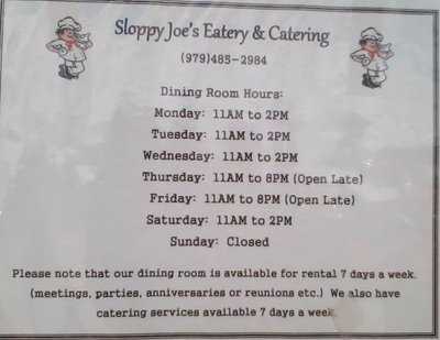 Sloppy Joe's Eatery