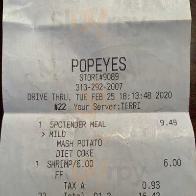 Popeyes Louisiana Kitchen, Taylor