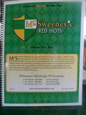 Mc Sweeney's Red Hots Incorporated, Plattsburgh