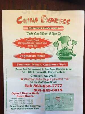 China Express, Clemson