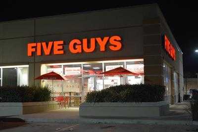 Five Guys, Huntsville