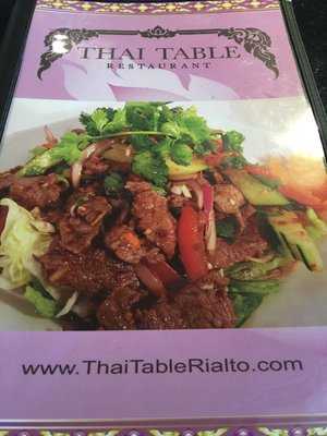 Thai Table Restaurant, Rialto