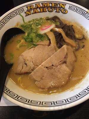 Ramen Naruto menu